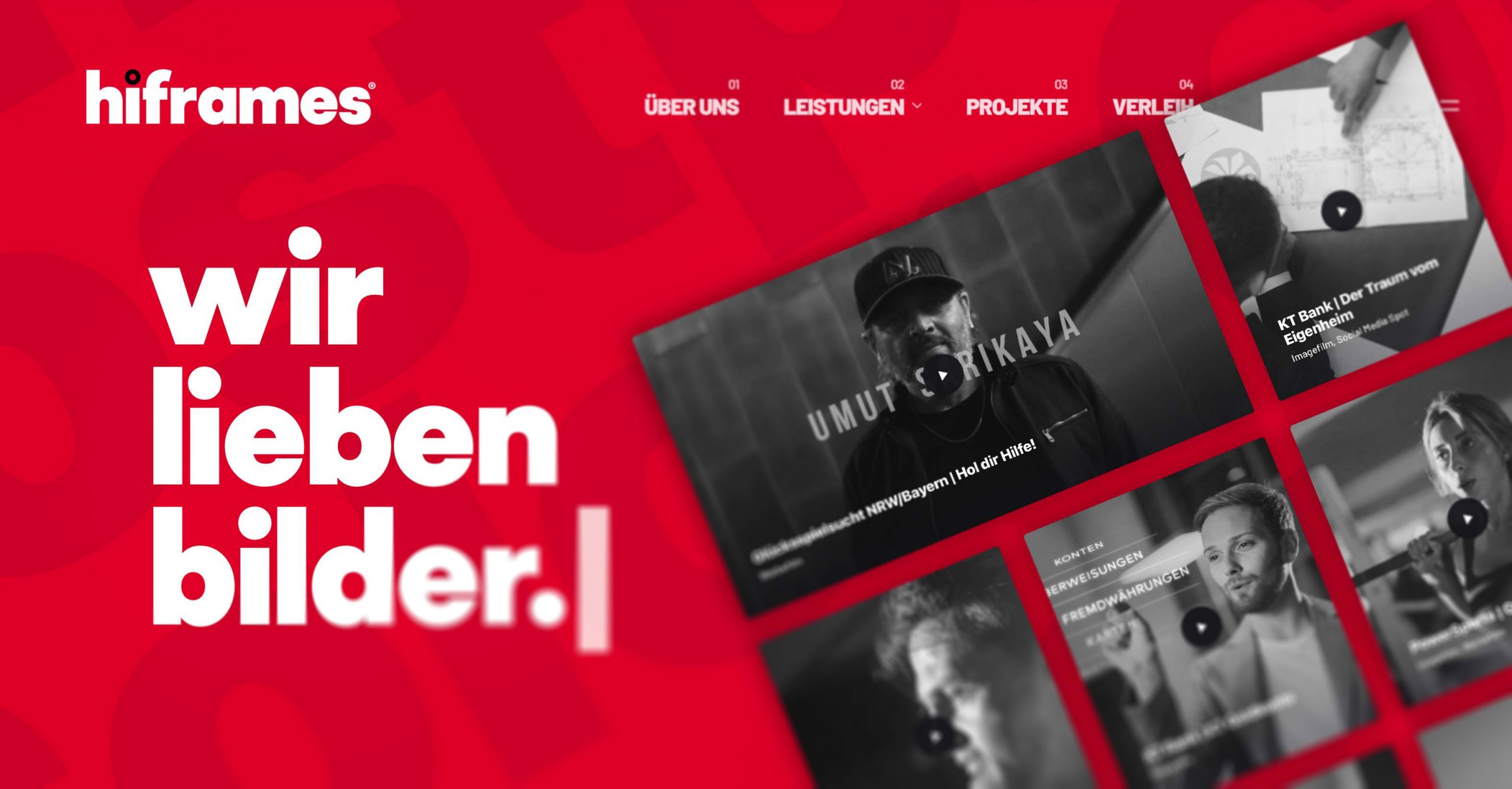Bild von der Webseite von Hiframes GmbH